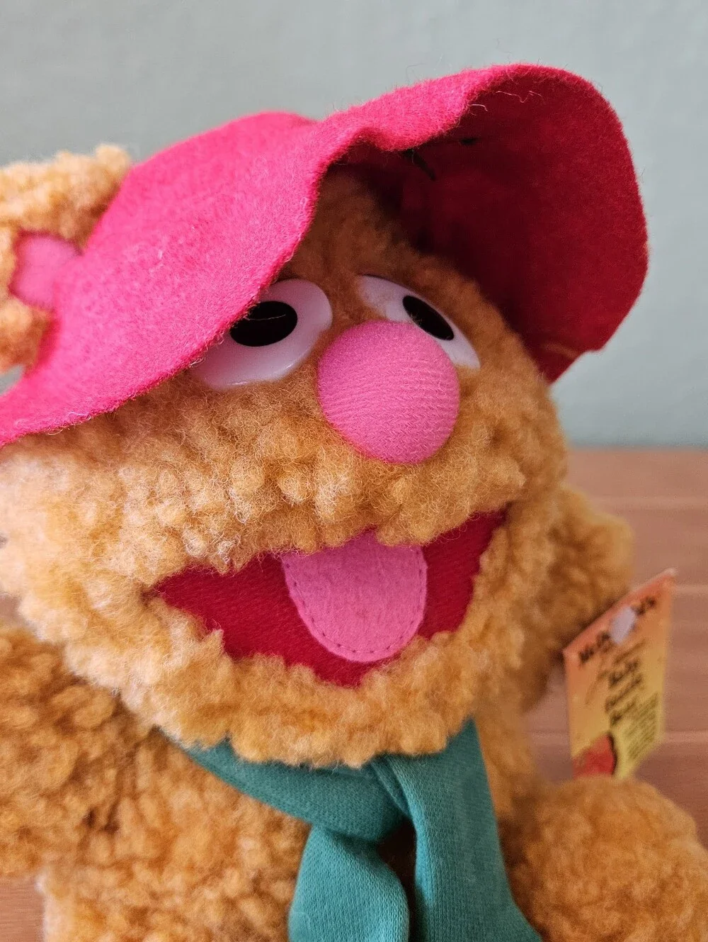 Vintage 1987 McDonald's Jim Henson's Baby Fozzie Bear Muppet Babies Plush